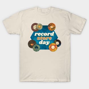 Record store day, vinyl retro design T-Shirt